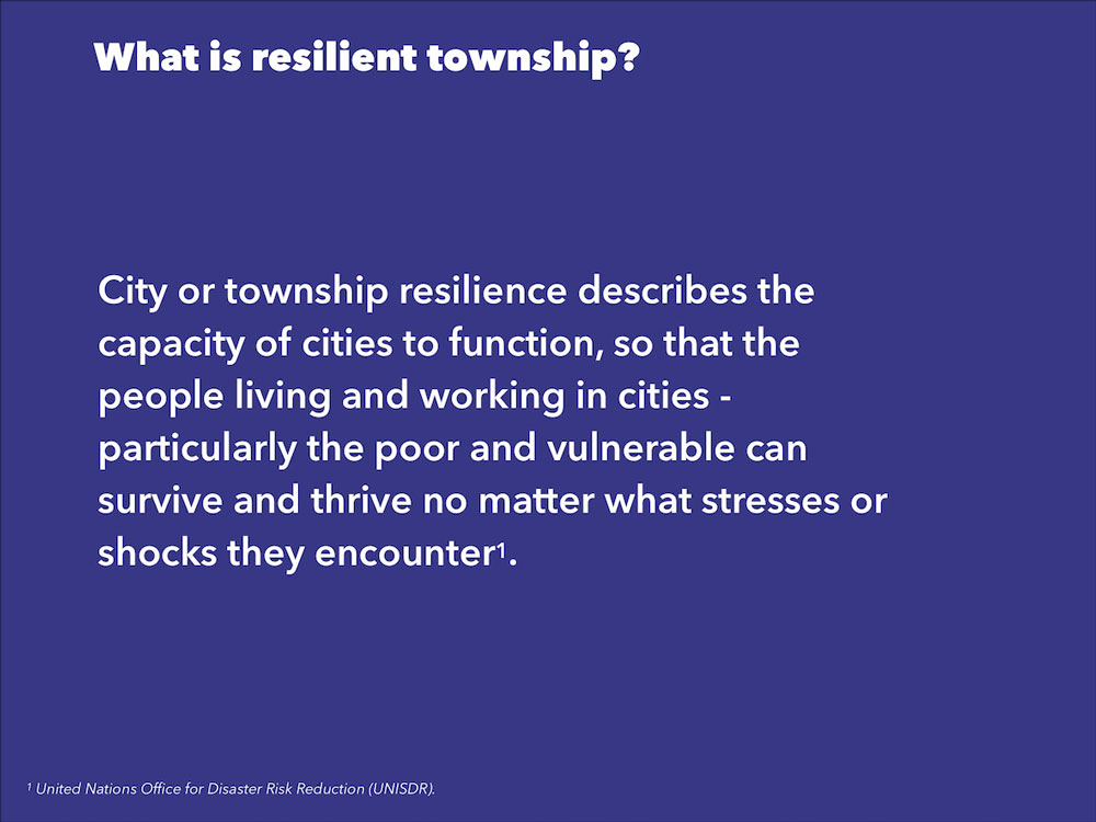 Resilient City Audit by Humanitarian Capital