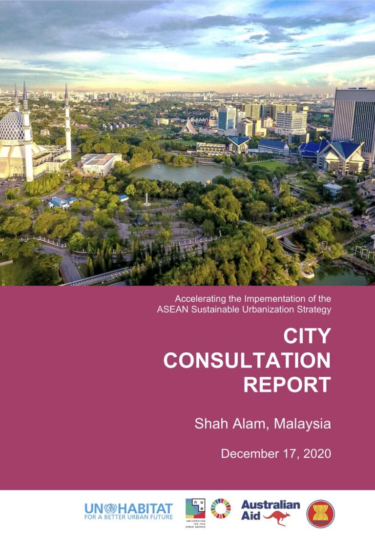 ASEAN Sustainable Urbanisation Strategy (ASUS)