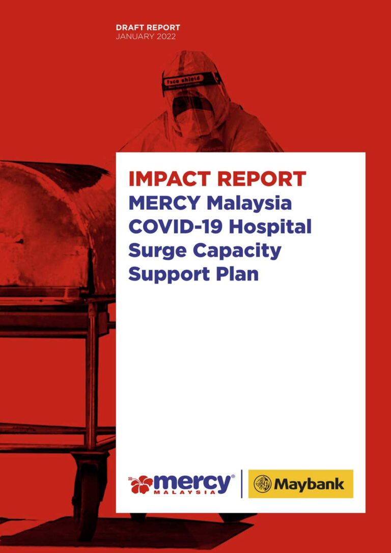 Impact Reporting for COVID-19 Hospital Surge Capacity Support